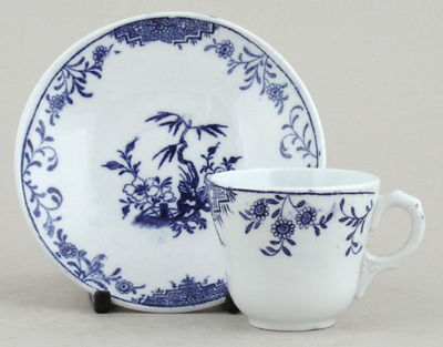 Toy Cup and Saucer c1880